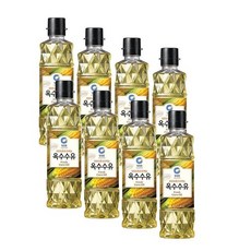 청정원 100% 옥수수씨눈 옥수수유, 8개, 900ml