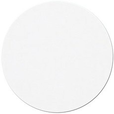 나가오 코스터 무지 원형 직경 85x 두꺼운 1mm 100장 세트 일회용 일본제 3362317, 1개, 1개입