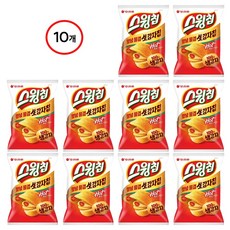스윙칩 핫 볶음고추장맛, 45g, 10개