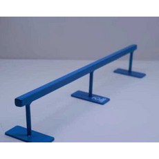 스케이트보드레일 롱보드 난간대 미니 보드 트레이닝, 1개, 은색