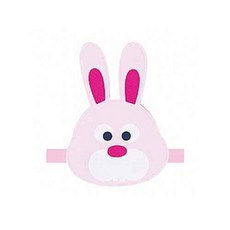 동물머리띠 토끼 (펠트 연극 역할극놀이)