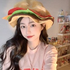 패스트푸드 모자, 햄버거