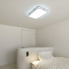 LED 방등 직사각 삼성칩 플리커프리 하이웍 30w, 화이트