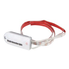 발통마켓 자전거 LED 라이트 후미등 방수 LED바 프레임 전조등 킥보드, 블루, 1개