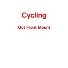 자전거 줄기 오토바이 전화 홀더 핸들 바 마운트 진동에 대한 많은 모델, 18 Out Front Mount