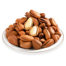 嚴選特級松子，顆粒飽滿酥脆，口感香甜，休閒零食健康首選, 200g, 1個