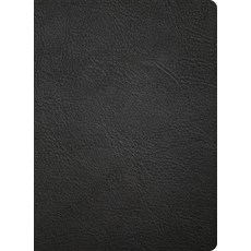 (外文書)NASB Study Bible Black Genuine Leather Leather, Holman Bible Publishers, English