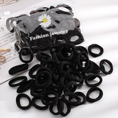 康遠 台灣現貨 100個/袋 韓國小號毛巾髮圈 寶寶髮圈 女童馬卡龍色 兒童髮飾 附收納袋