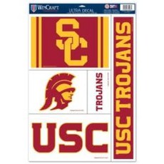 NCAA USC 14516012 다용도 데칼 27.9cm x 43.2cm, NCAA USC 14516012 다용도 데칼, 27.9
