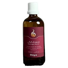 Doya朵漾香氛館 Abdomen腹部按摩精油100ml 經絡放鬆刮痧美體按摩油, 1個