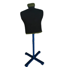 펜싱 더미 조준 연습대 몸통 타겟 스탠드 훈련 타격 수련 검도 상체 표적, 고정형 높이조절, 1개