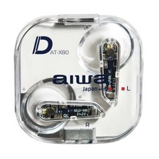aiwa 真無線藍牙耳機 AT-X80D, 白色, 白色