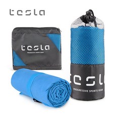 테슬라 스포츠 타월 MZW01 XL사이즈, TM-MZW01-BLU 블루, 1개
