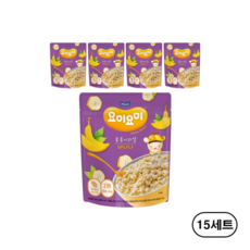 매일 요미요미 튼튼시리얼 유아용 아기 과자 쌀과자 50g, 100g, 75개, 바나나