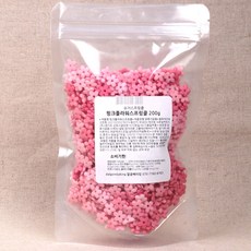 달곰베이킹 슈가스프링클 핑크플라워, 1개, 200g