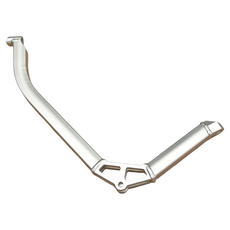 [J.M傑米車藝] 羅夢 強化車台 L型強化車台 勁戰四代、五代、六代、水冷BWS, 1個, 銀