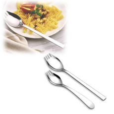 휴대용 포크 숟가락 겸용 야외 포카락 캠핑 스포크 포크숟가락 숟가락포크 포크스푼, S