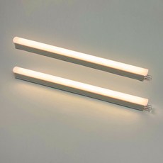 MOOH LED T5 600mm 10W 연결선포함 LED 간접조명 플리커프리, 2개, 전구색