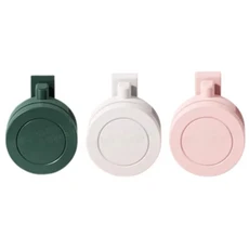 허리에 걸 수 있는 USB 충전식 휴대용 미니 클립 팬 사무실 데스크탑 날개 없는 선풍기 가볍고 컴팩트한, 02 Pink White Green