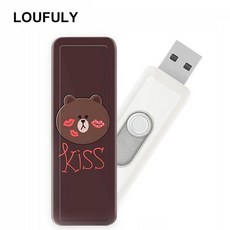 MICROSD카드 맞춤형 USB 플래시 드라이브 스틱 생일 결혼 선물용 당기기 및, 4GB, D-4KissX, 1개