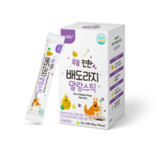루솔 진한 배도라지 말랑스틱 1박스 20포, 혼합맛(배/도라지), 20g, 20개