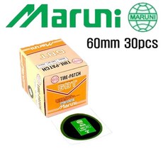 30pcs 타이어패치 GBT-01 60mm MARUNI 바이어스 37833EA 1(EA)