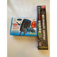 Mr. Aqua 喜卡登 LED微電腦數位控溫器, 1個, 雙顯示+300W鈦棒棒