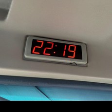 차량용 시계 버스 보조램프 승용차 트럭 후미등 화물차, 단일 항목, 1개