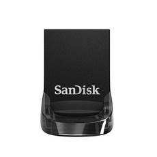 SanDisk Ultra Fit 256GB USB 3.2 CZ430 隨身碟 - 最高 400MB/s 讀取速度，典雅黑, 1個