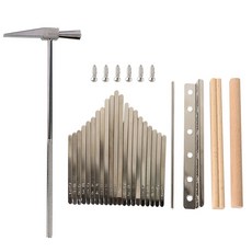 21 키 DIY 무음 악기 액세서리 브리지 튜닝 해머 경량 휴대용 음악 요소, B, 1개