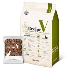 유한양행레시피브이 고양이 처방식사료, 중성화, 1.2kg, 1개