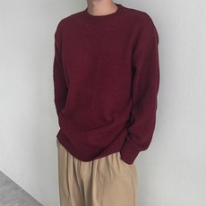 [커플룩/색감보장] 아벤트 소프트 울 라운드 니트