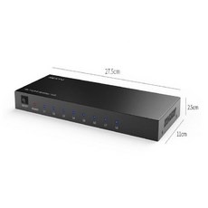 1대8 4K HDMI분배기 디스플레이 미러링 영상분배기 PC 노트북 모니터 TV 화면분배