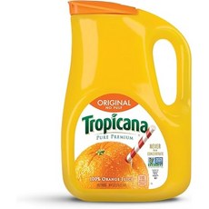트로피카나 Tropicana Orange Juice No Pulp 89 fl oz. bottle, 1개, 1개, 1ml, 오렌지 주스 오리지널(펄프 없음)