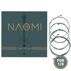 Naomi 바이올린 스트링 교체 니켈 스트링 바이올린 현 G D A & E 현 피들 스트링 바이올리니스트 4/4 3/4 1, 01 1-8