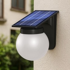 케이시조명 LED 태양광 아이원 외부 벽부등 태양열 벽등 조명 4W, 전구색(노란불)