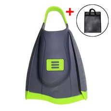 엘리트 맥스 오리발 숏핀 DMC 핀 메쉬가방 드림, 엘리트맥스_그레이 XS(230-235)