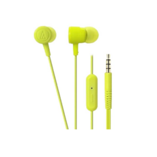 오디오테크니카 터치 노이즈 감소 3.5mm 유선 이어폰, light green, ath - ckl220is