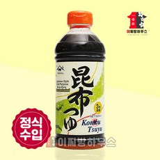 일본 야마사 다시마간장 500ml 다시마쯔유 우동간장, 야마사 다시마 장유 간장 500ml, 1개