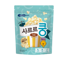 사르르쿵 화이트크리미 6봉, 옥수수, 23g, 1개