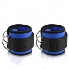 삼두근 로프 훈련 강도 향상을위한 당겨 블랙 피트니스 장비 체육관 레버, 11 1pair Foot straps, 1개