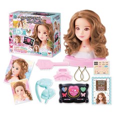 Mega House MEGA彩妝髮型師咖啡色捲髮，輕鬆打造浪漫捲髮，不傷髮質，多種尺寸可選, 1個, 咖啡色