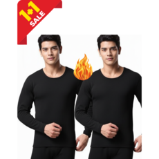 미스터핫 남성 발열 기모내의 1+1 세트