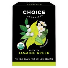 자스민 녹차 티백, 6개, 48개입