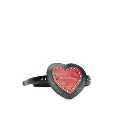 레드(V) 스터드 하트 헤어밴드