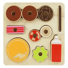 블루리본 아메리칸푸드 플레이퍼즐, 3세이상, 1개