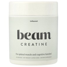 Beam 크레아틴 언플레이버드 5.29oz 150g 파우더 운동보충제, Beam 크레아틴 언플레이버드 5.29oz 150g 파, 1