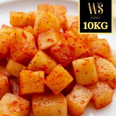 중국산 강동 미니깍두기 10kg 아이스박스포장 작은사이즈 깍두기, 1개