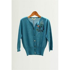 비꼴리끄 비꼴리끄자수 칠부 기본 가디건 B232KC3050 550633