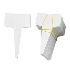 식물이름표 사각 4.2cm 200p, 200개, 흰색